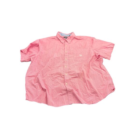 Chaps men’s short sleeve button up size 4X 4XL
Pink - Picture 1 of 6
